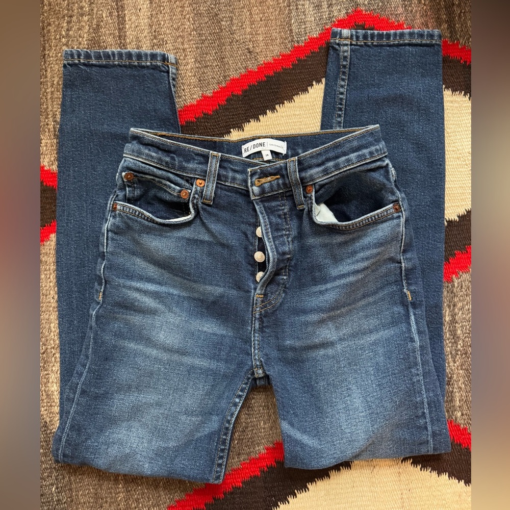 RE/DONE Straight leg jeans